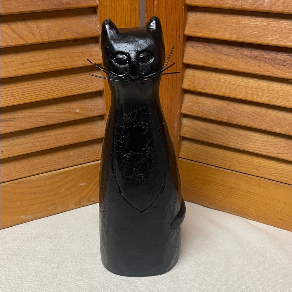 Vintage Black Cat Figurine by Midwest of Cannon Falls